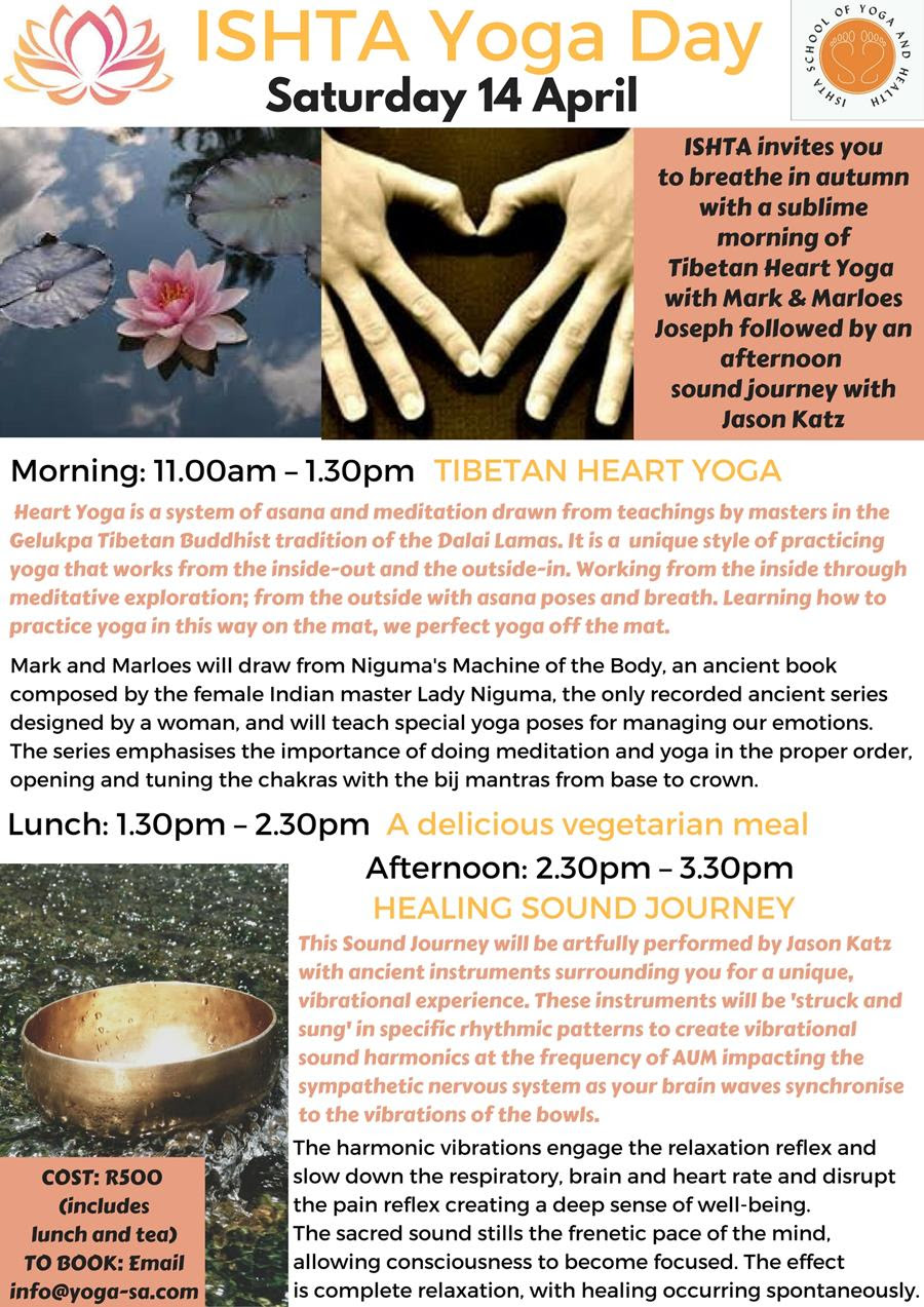 Ishta Yoga Day and Jennifer Ferguson Live……