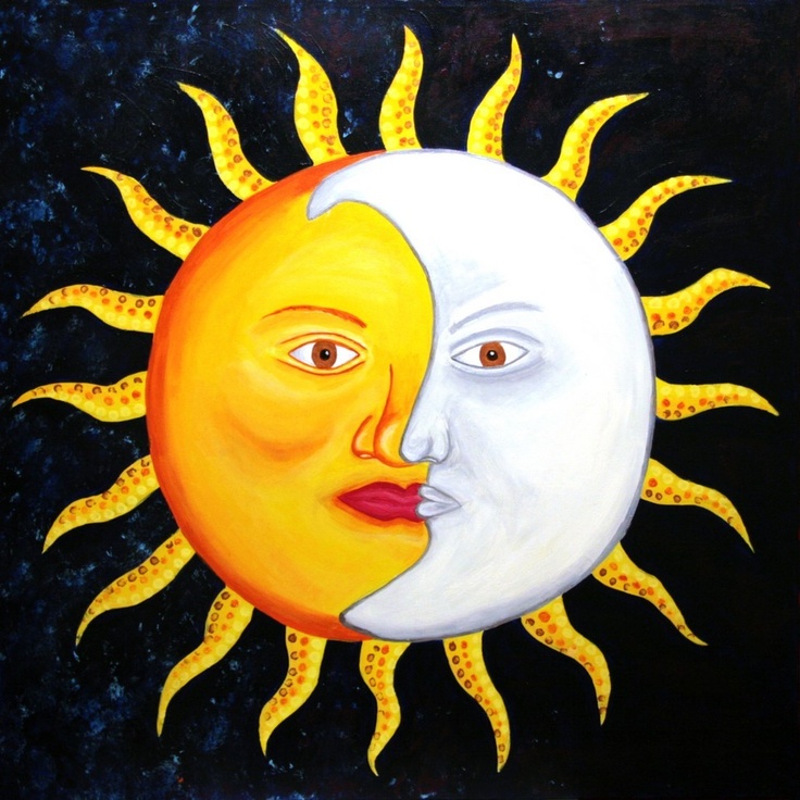 The Sun and The Moon…..